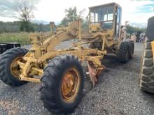 CAT 112F MOTOR GRADER...SN:46B33112 powered by Cat diesel engine, equipped with EROPS, 12ft. blade..