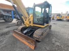 2018 CAT 308E2 HYDRAULIC EXCAVATOR SN:FJX12295 powered by Cat diesel engine, equipped with Cab, air,