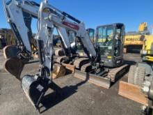NEW UNUSED BOBCAT E35 HYDRAULIC EXCAVATOR SN:13322 powered by diesel engine, 24hp, equipped with