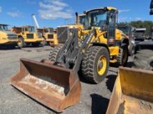 2016 VOLVO L50H RUBBER TIRED LOADER SN:4320083 powered by diesel engine, equipped with EROPS, air,
