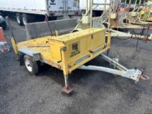 MGS SNOWMOBILE TRAILER single axle. BILL OF SALE ONLY