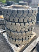 (4) 1200-20 TIRES, NEW & USED