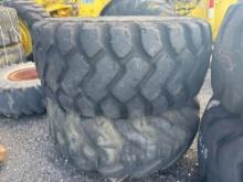 (2) 29.5-25 TIRES, NEW & USED