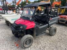 2018 HONDA PIONEER UTILITY VEHICLE VN:400959, SOLD BILL OF SALE, NO TITLE