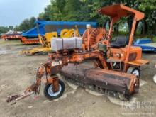 LAYMOR 8B SWEEPER powered by diesel engine, equipped with ROPS, 8ft. broom, water system,