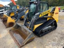 LIKE NEW NEW HOLLAND C234 RUBBER TRACKED SKID STEER SN:NJM455151 powered by FPT 4 cylinder diesel