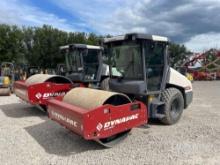 2022 DYNAPAC CA1500D VIBRATORY ROLLER powered by diesel engine, equipped with EROPS, air, heat,
