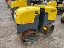 2019 WACKER RTX-SC2 TRENCH ROLLER SN:20223943 powered by diesel engine, equipped with 33in. Padsfoot