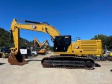 2022 CAT 345GC HYDRAULIC EXCAVATOR powered by Cat diesel engine, equipped with Cab, air, heat, reach
