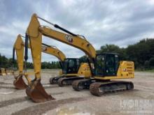 2020 CAT 320GC HYDRAULIC EXCAVATOR SN:LKS00139 powered by Cat diesel engine, equipped with Cab, air,