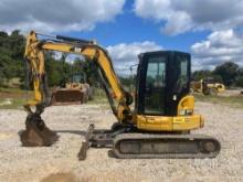 2018 CAT 305.5E2CR HYDRAULIC EXCAVATOR SN:CR505578 powered by Cat diesel engine, equipped with Cab,