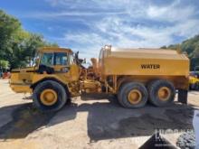 VOLVO A25C WATER TRUCK SN:61239 6x6, powered by diesel engine, equipped with Cab, 2004 Diversified