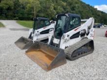 2021 BOBCAT T770 RUBBER TRACKED SKID STEER SN:AT6331194 powered by Kubota diesel engine, equipped