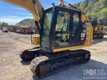 CAT 312F HYDRAULIC EXCAVATOR SN:KMK10937 powered by Cat diesel engine, equipped with Cab, air, heat,