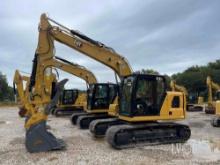 2022 CAT 313GC HYDRAULIC EXCAVATOR SN:RHB10150 powered by Cat diesel engine, equipped with Cab, air,