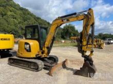 2014 CAT 305E2CR HYDRAULIC EXCAVATOR SN:0DJX00167 powered by Cat diesel engine, equipped with Cab,