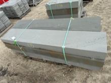(6) Thermaled Cut Stone Steps, 6"x16"x84" Sold By Pallet PALLETS OF STONE