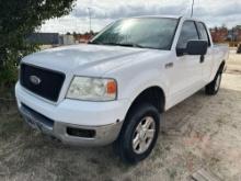 2004 FORD F150 PICKUP TRUCK VN:1FTPX14524KC87521 powered by 5.3 Triton gas engine, 300hp, equipped