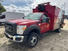 2014 FORD F550XL SERVICE TRUCK VN:1FDUF5GTXEEB57070 powered by diesel engine, equipped with