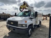 2004 CHEVY 5500 BUCKET TRUCK VN:20499 powered by diesel engine, equipped with automatic
