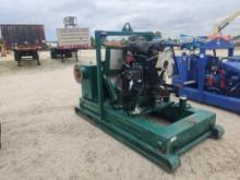 2015 PPSI 8IN. ROTARY WELLPOINT WATER PUMP SN:8RP-520 powered by diesel engine.
