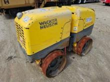 2018 WACKER RTKX-SC3 TRENCH ROLLER powered by diesel engine, equipped with Padsfoot drum, vibratory