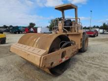 INGERSOLL RAND SD115D VIBRATORY ROLLER SN:165199 powered by diesel engine, equipped with OROPS,