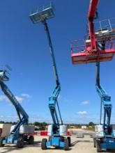 2014 GENIE Z60/34RT BOOM LIFT SN:14319 4x4, powered by diesel engine, equipped with 60ft. Platform