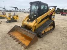 2016 CAT 299D2 RUBBER TRACKED SKID STEER SN:FD201340 powered by Cat diesel engine, equipped with