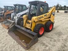 GEHL SL5640E SKID STEER powered by diesel engine, 82hp, equipped with rollcage, auxiliary