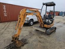 CASE CX17B HYDRAULIC EXCAVATOR SN:NDTN16563 powered by diesel engine, equipped with OROPS, front