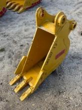 NEW TERAN 12IN. DIGGING BUCKET EXCAVATOR BUCKET for CAT 307 WITH SIDE CUTTERS, REINFORCEMENT PLATES