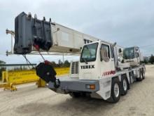 TEREX T550 TRUCK CRANE VIN:12194 powered by Detroit diesel engine, equipped with Cab, new Allison