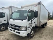 2019 HINO 155 VAN TRUCK009619 powered by diesel engine, equipped with automatic transmission, power