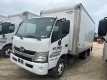 2019 HINO 155 VAN TRUCK VN:007310 powered by diesel engine, equipped with automatic transmission,
