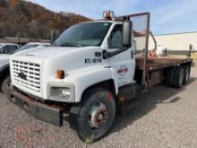2005 CHEVY C8500 FLATBED TRUCK VN:1GBT8C4C95F906622 powered by Cat 3126 diesel engine, equipped with