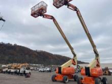 2018 JLG 800AJ BOOM LIFT SN:300245091 4x4, powered by Deutz diesel engine, equipped with 80ft.