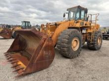 HYUNDAI HL780-3 RUBBER TIRED LOADER SN:79 powered by diesel engine, equipped with EROPS, heat, GP