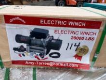 NEW GREATBEAR ELECTRIC WINCH NEW SUPPORT EQUIPMENT