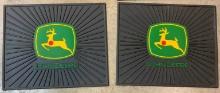 (2) JOHN DEERE FLOOR MATS COLLECTIBLE . All Items need to be removed by March 10th, thank you.