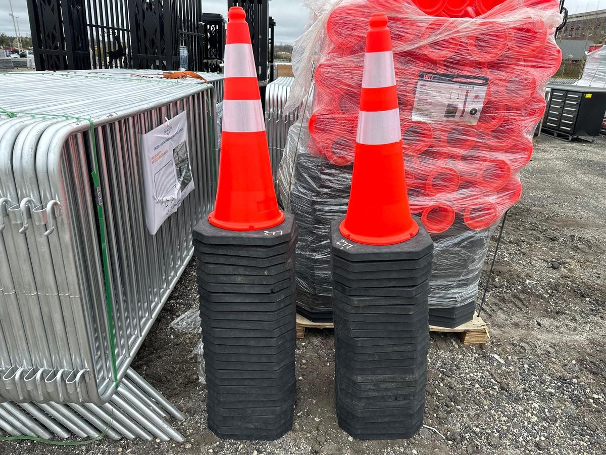NEW AGT AGT-75TC (50) TRAFFIC CONES NEW SUPPORT EQUIPMENT