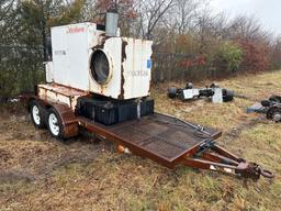 MULTIQUIP HEAT WAGON HEATING EQUIPMENT trailer mounted.BOS ONLY... V-94140