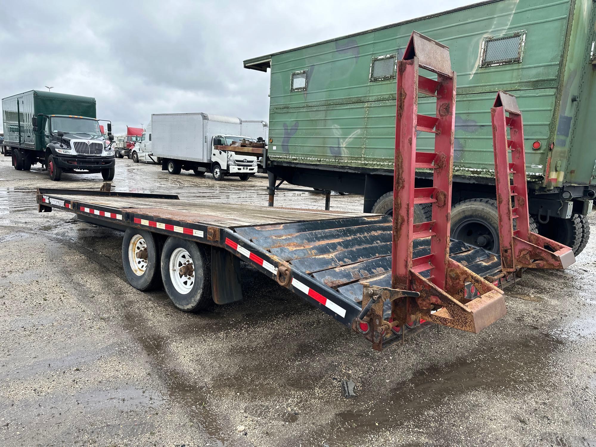 2016 TOW MASTER... TC-14 TAGALONG TRAILER VN:162271...equipped with 18,500 GVWR, tandem axle.