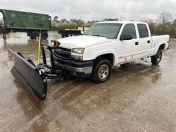 2007 CHEVY 2500 PICKUP TRUCK VN:1GCHK23D37F184011 4x4, powered by diesel engine, equipped with