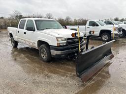 2007 CHEVY 2500 PICKUP TRUCK VN:1GCHK23D37F184011 4x4, powered by diesel engine, equipped with