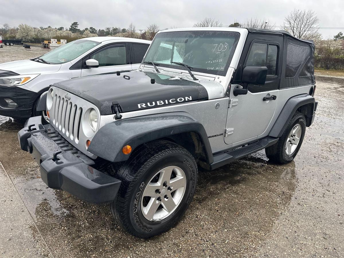 2007 JEEP WRANGLER SPORT UTILITY VEHICLE VN:1J8FA24147L227022 powered by gas engine.... SALVAGE TITL