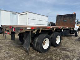 1998 GMC FLATBED TRUCK VN:1GDT7H4C4WJ518400 powered by diesel engine, equipped with 22ft. Flatbed