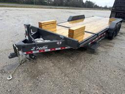 NEW 2024 DELTA 27TB 20FT. TAGALONG TRAILER V-064218 equipped with 16ft. Tilt deck, 4ft. Fixed deck,