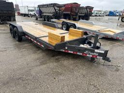 NEW 2024 DELTA 27TB 20FT. TAGALONG TRAILER V-064218 equipped with 16ft. Tilt deck, 4ft. Fixed deck,