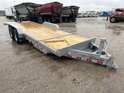 NEW 2024 DELTA 27TB 20FT. TAGALONG TRAILER VN:064227... equipped with 16ft. Tilt deck, 4ft. Fixed